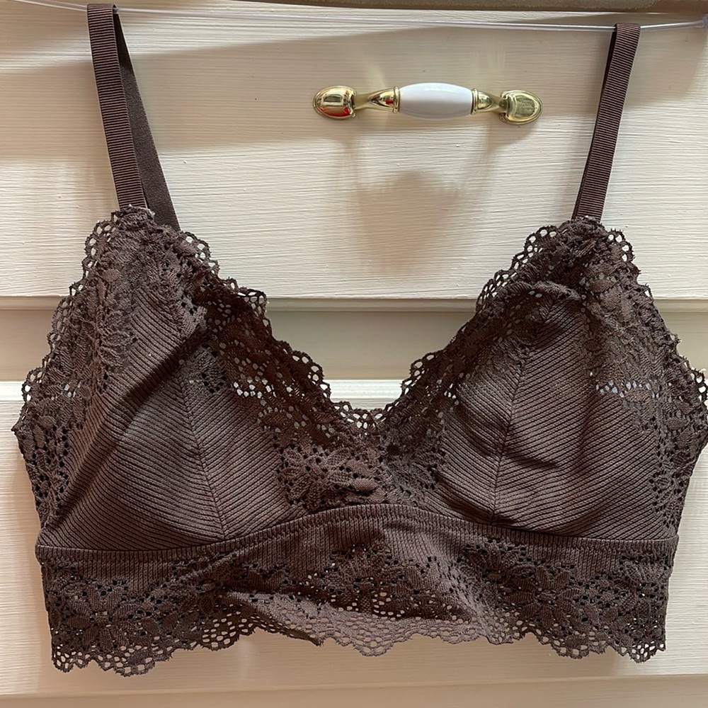 Aerie Floral Lace Bralette